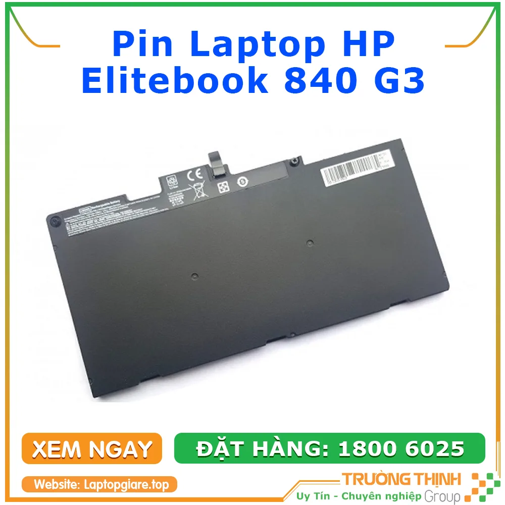 Pin Laptop HP Elitebook 840 G3 Giá Rẻ | Vi Tính Trường Thịnh