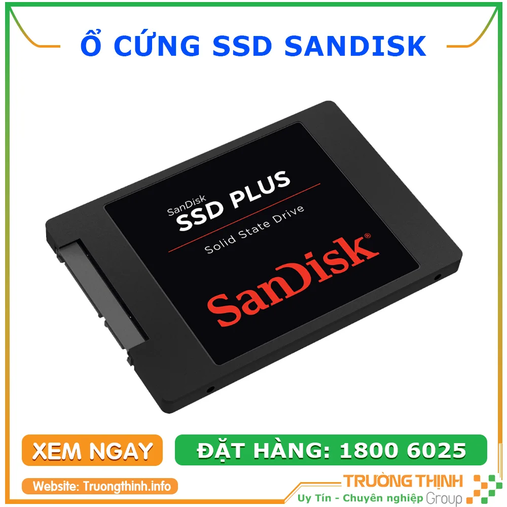 Ổ Cứng SSD Sandisk Giá Rẻ Chính Hãng