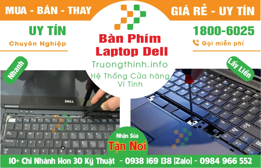 Mua Bán Sửa Chữa Thay Pin Laptop Dell – Giá Rẻ