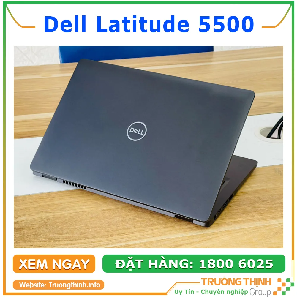 Mặt sau của laptop Dell Latitude 5500 | Vi Tính Giá Rẻ