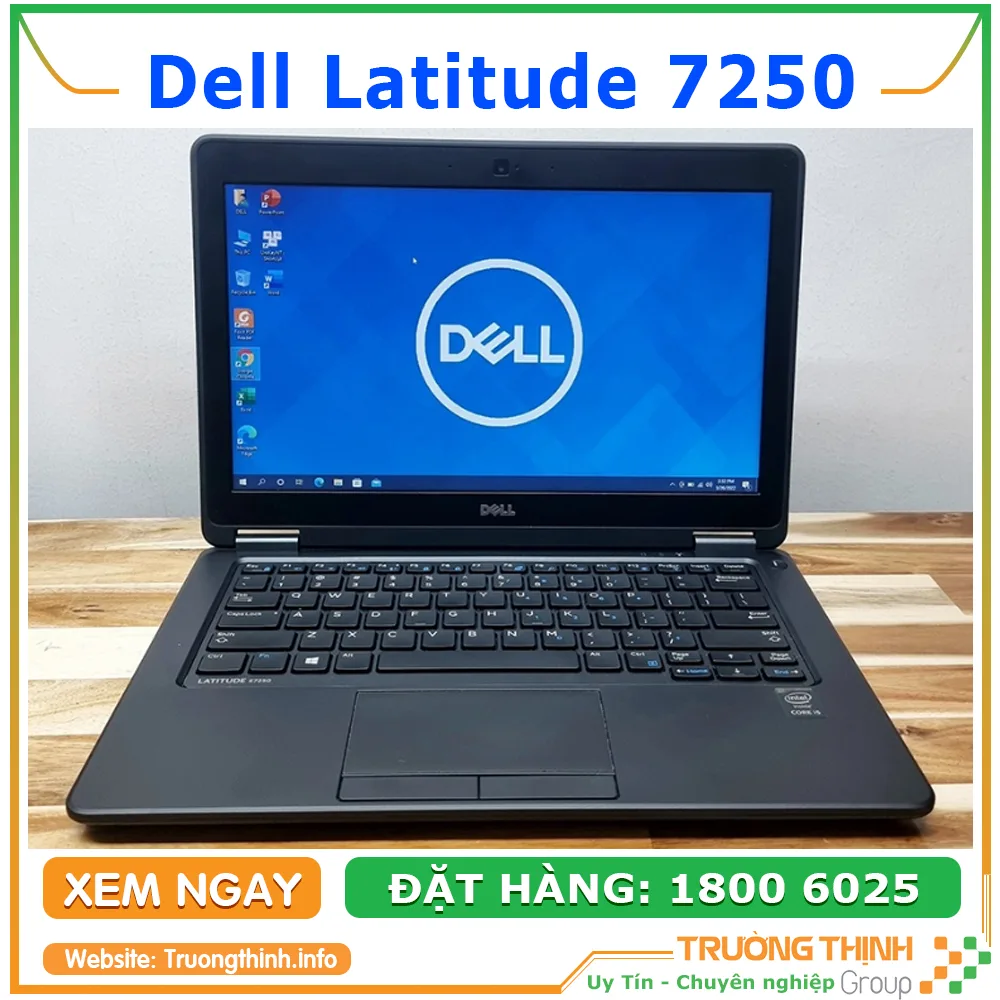 Laptop Dell Latitude 7250 Intel Core i5 Chính Hãng | Vi Tính Trường Thịnh