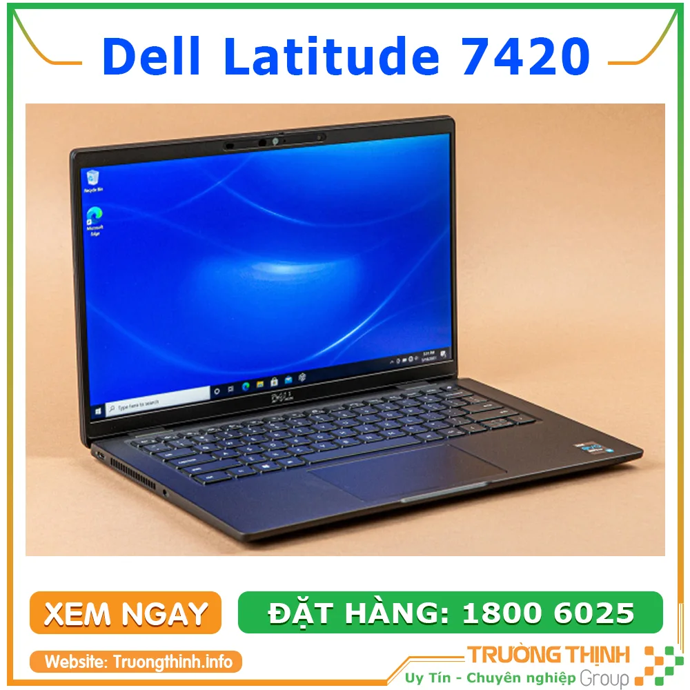 Mặt trước của laptop Dell Latitude 7420 | Vi Tính Trường Thịnh