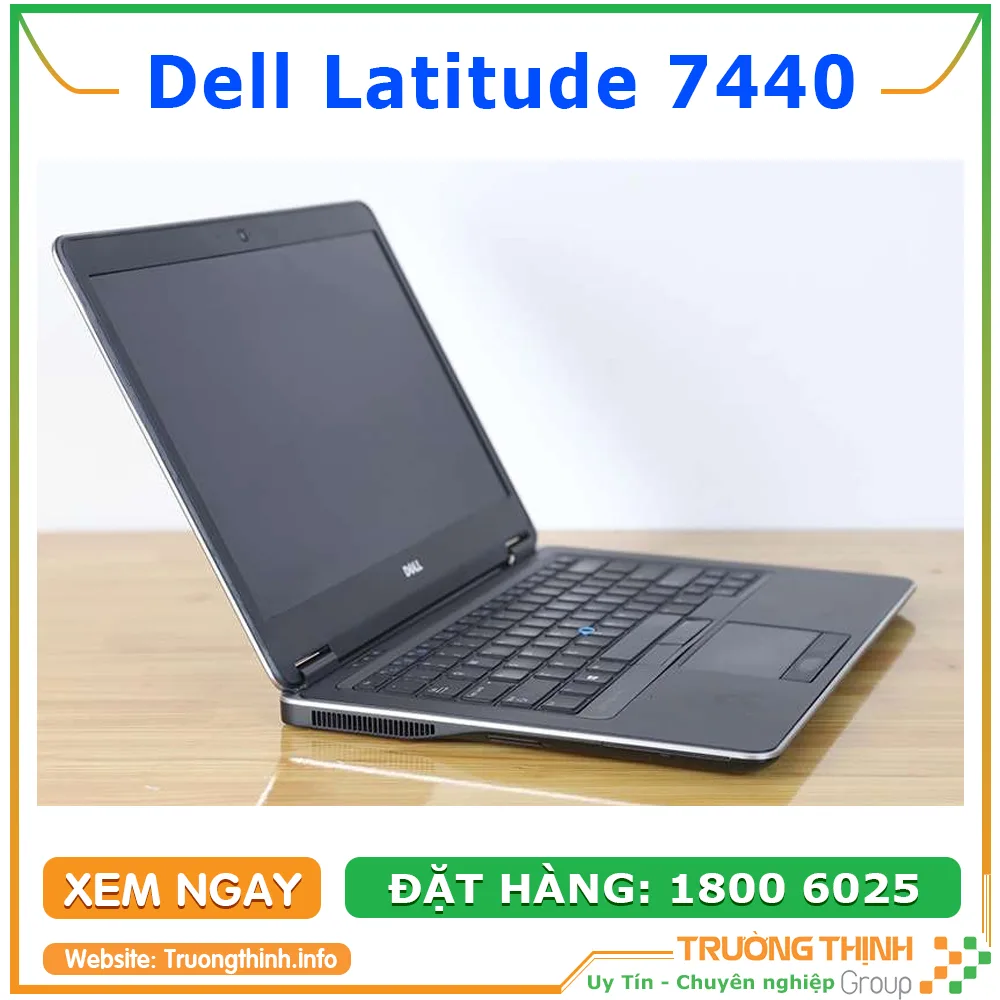 Mặt trước của laptop Dell Latitude 7440 | Vi Tính Trường Thịnh
