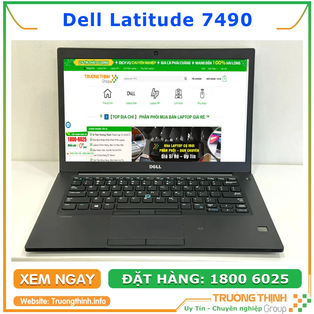 Laptop Dell Latitude 7490 Intel Core i5 Chính Hãng