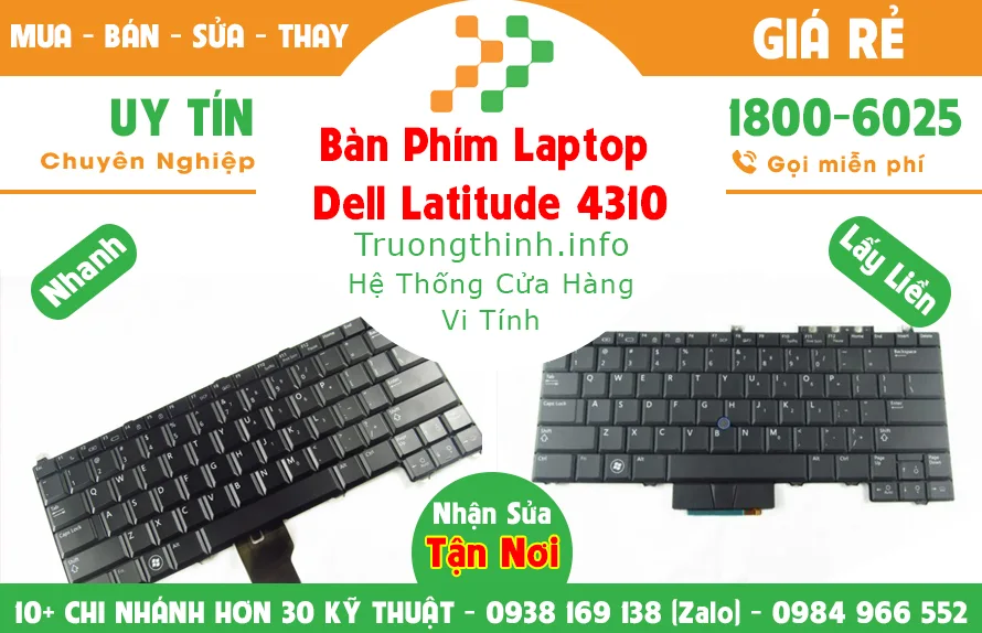 Bàn Phím Laptop Dell Precision 4310 Giá Rẻ | Vi Tính Trường Thịnh