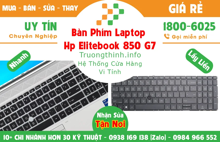 Mua Bán Sửa Thay Bàn Phím Laptop Hp Elitebook 850 G7 Giá Rẻ | Vi Tính Trường Thịnh