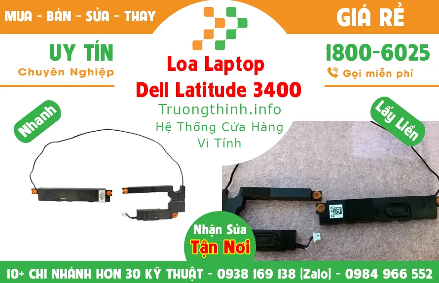 Mua Bán Loa Laptop Dell Latitude 3400 Giá Rẻ | Vi Tính Trường Thịnh