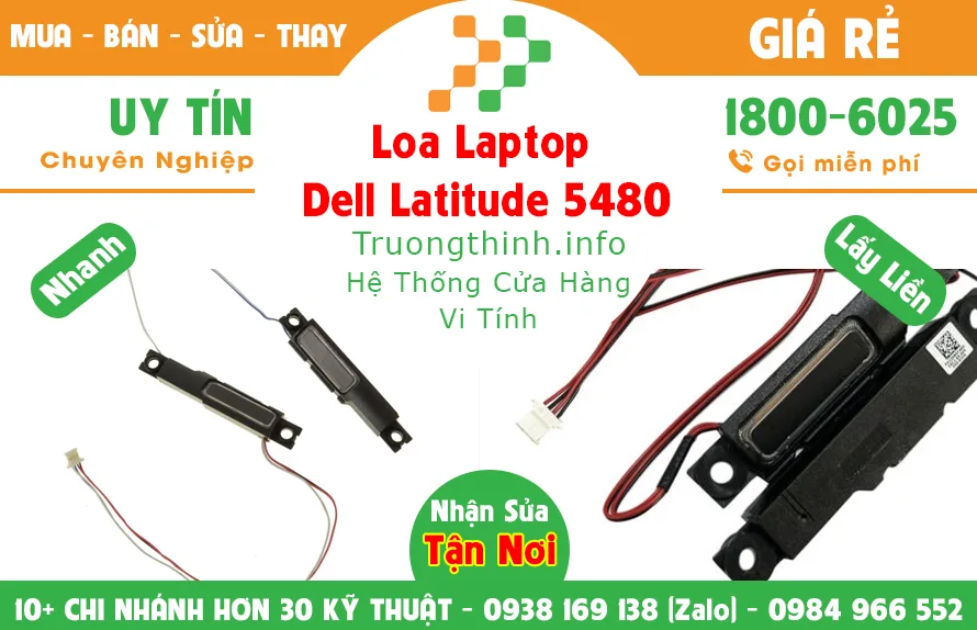 Mua Bán Loa Laptop Dell Latitude 5480 Giá Rẻ | Vi Tính Trường Thịnh