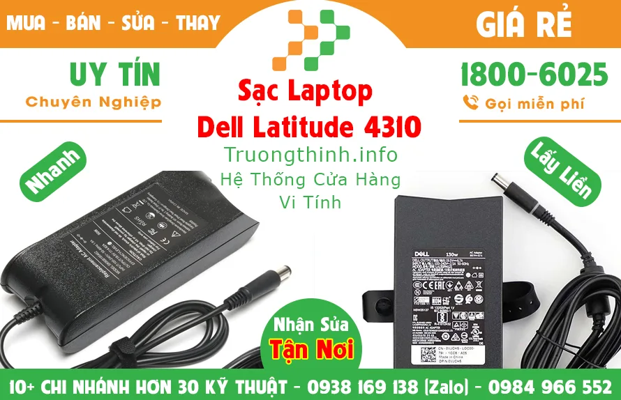 Sạc Laptop Dell Precision 4310 Giá Rẻ - Vi Tính Trường Thịnh