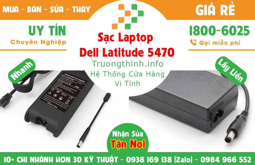 Sạc Laptop Dell Precision 5470 Giá Rẻ - Vi Tính Trường Thịnh