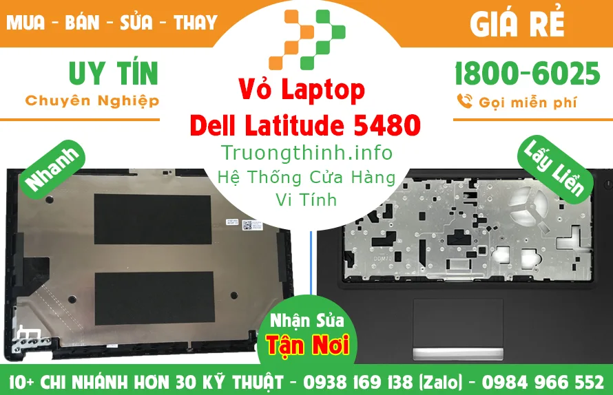 Vỏ Laptop Dell Latitude 5480 Giá Rẻ | Vi Tính Trường Thịnh