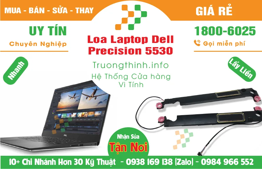 Mua Bán Loa Laptop Dell Precision 5530 Giá Rẻ | Vi Tính Trường Thịnh