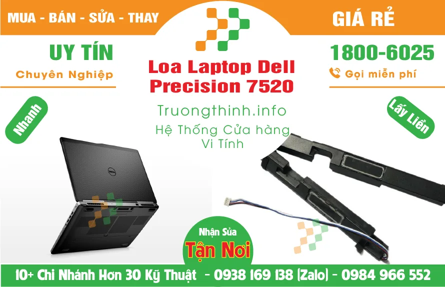Mua Bán Loa Laptop Dell Precision 7520 Giá Rẻ | Vi Tính Trường Thịnh