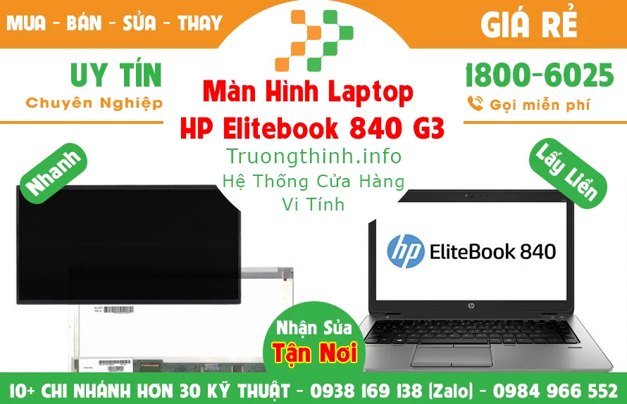 Màn Hình Laptop Hp Elitebook 840 G3 Giá Rẻ | Vi Tính Trường Thịnh