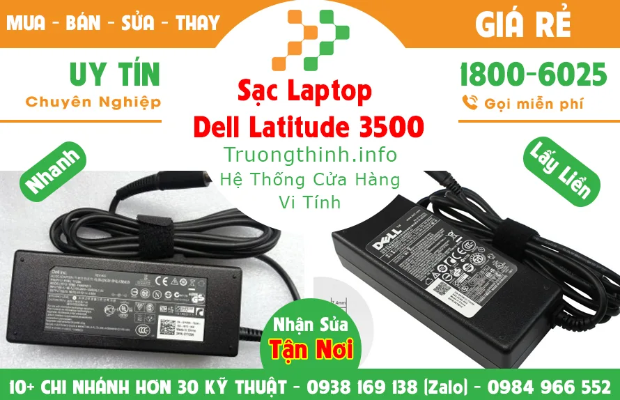 Sạc Laptop Dell Precision 3500 Giá Rẻ - Vi Tính Trường Thịnh