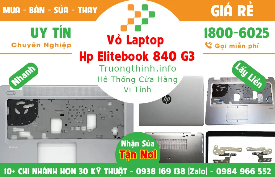 Vỏ Laptop Hp Elitebook 840 G3 Giá Rẻ | Vi Tính Trường Thịnh
