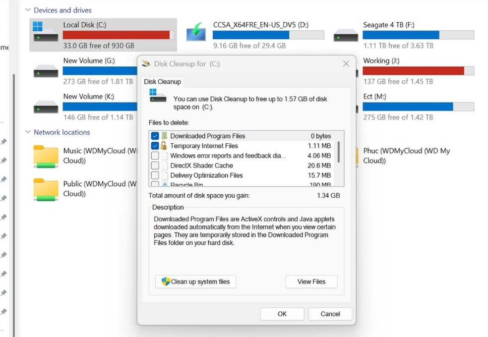 Ổ C Máy Tính Bị Đầy? Nguyên Nhân Và Cách Dọn Rác PC Hiệu Quả